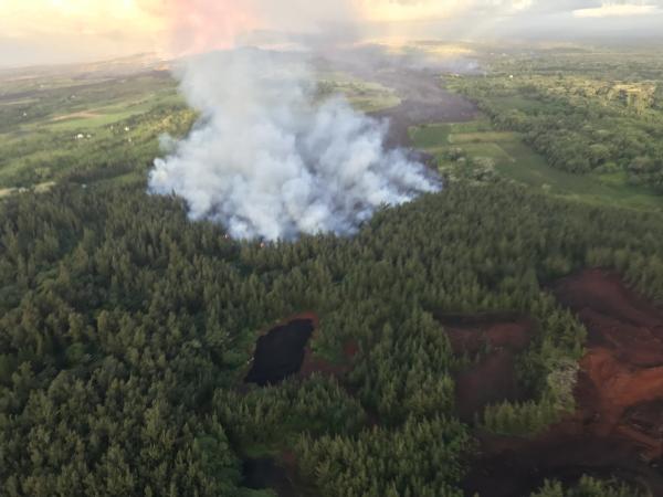 eruzione vulcano kilauea hawaii