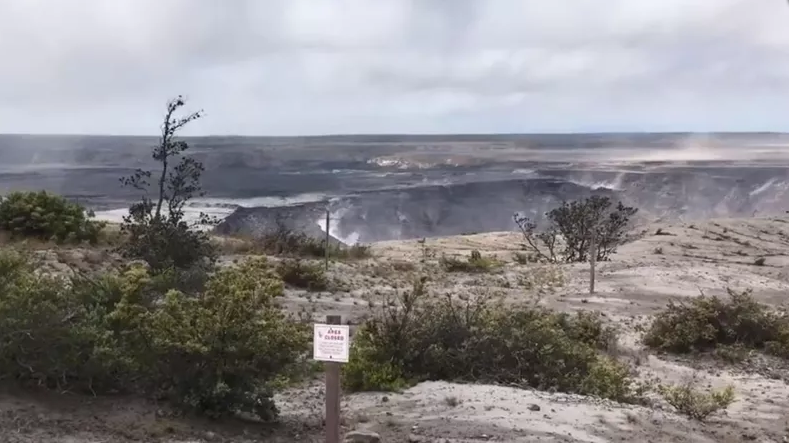 eruzione vulcano kilauea hawaii