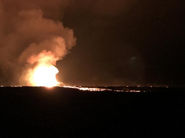 eruzione vulcano kilauea hawaii