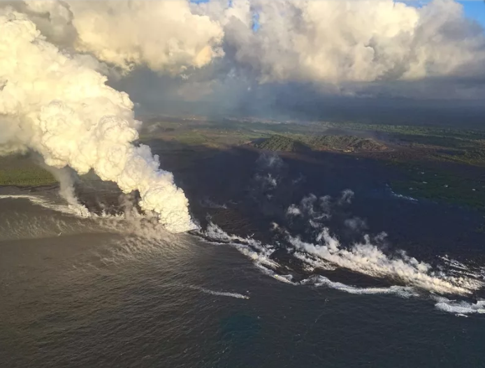 eruzione vulcano kilauea hawaii