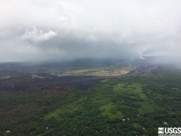 eruzione vulcano kilauea hawaii