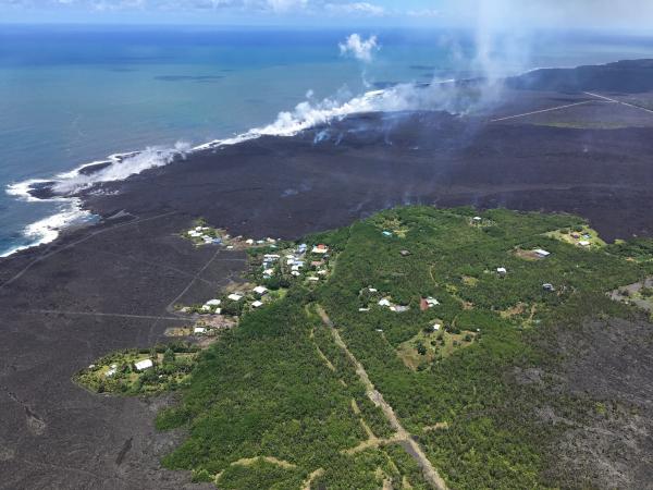 eruzione vulcano kilauea hawaii