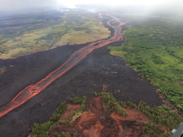 eruzione vulcano kilauea hawaii