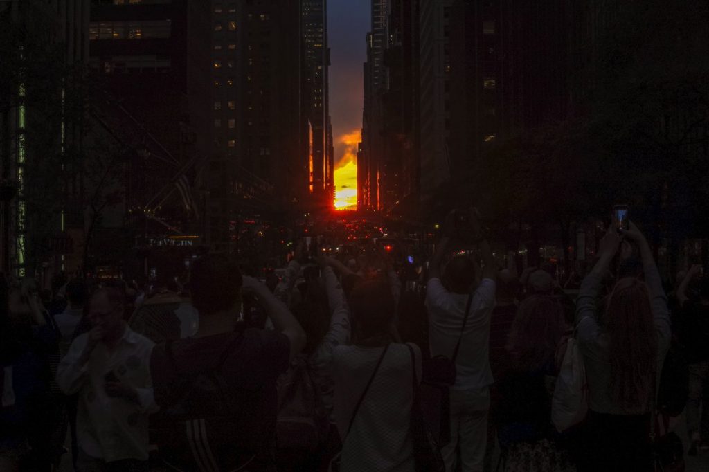 manhattanhenge new york