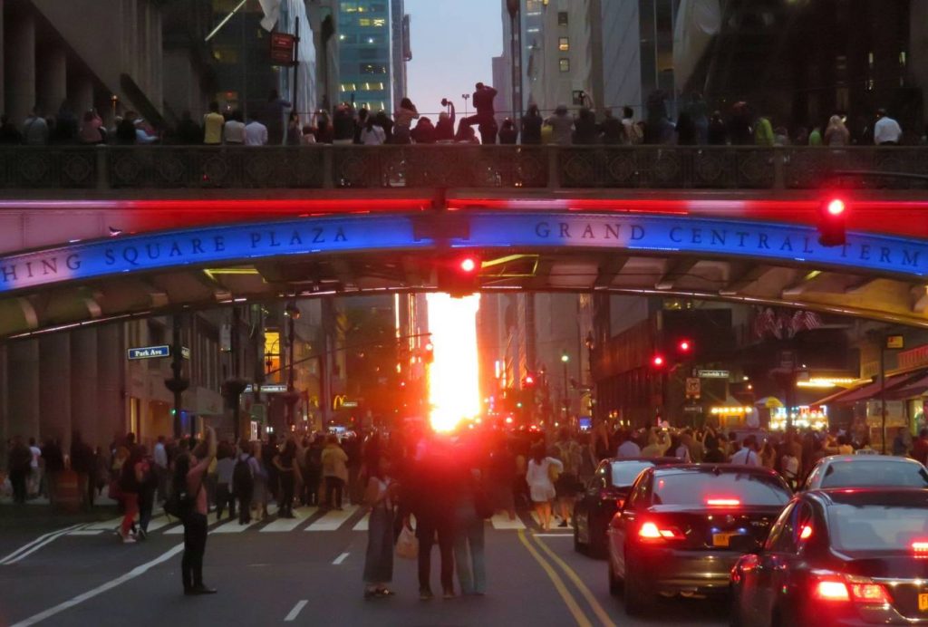 manhattanhenge new york