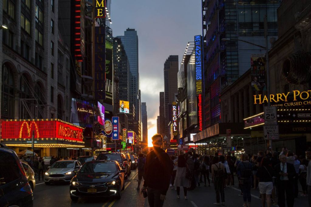 manhattanhenge new york