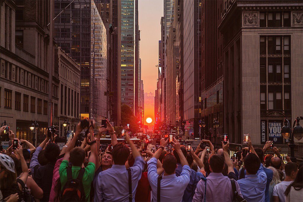 manhattanhenge new york