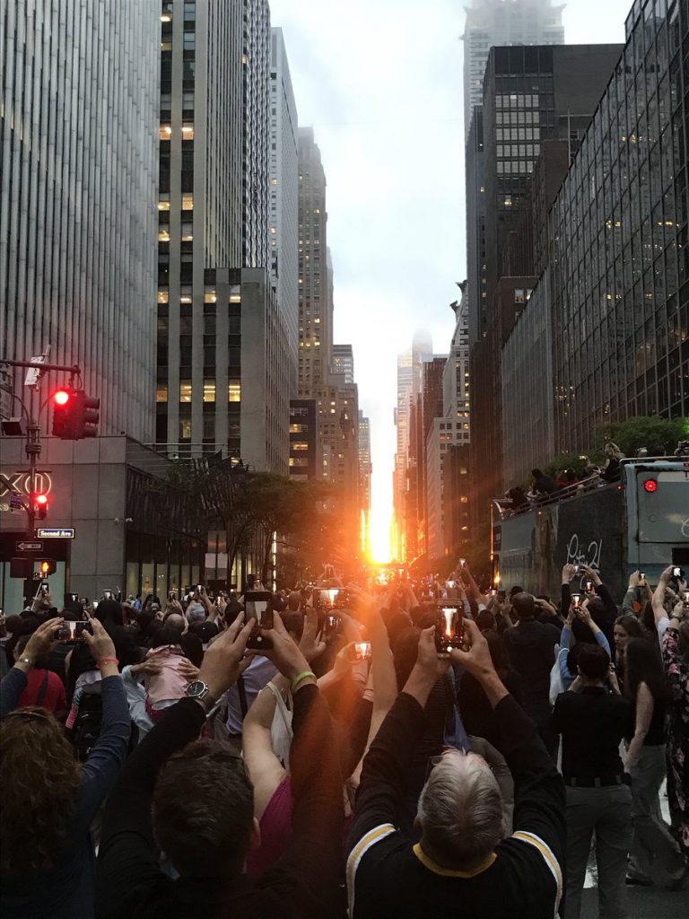 manhattanhenge new york