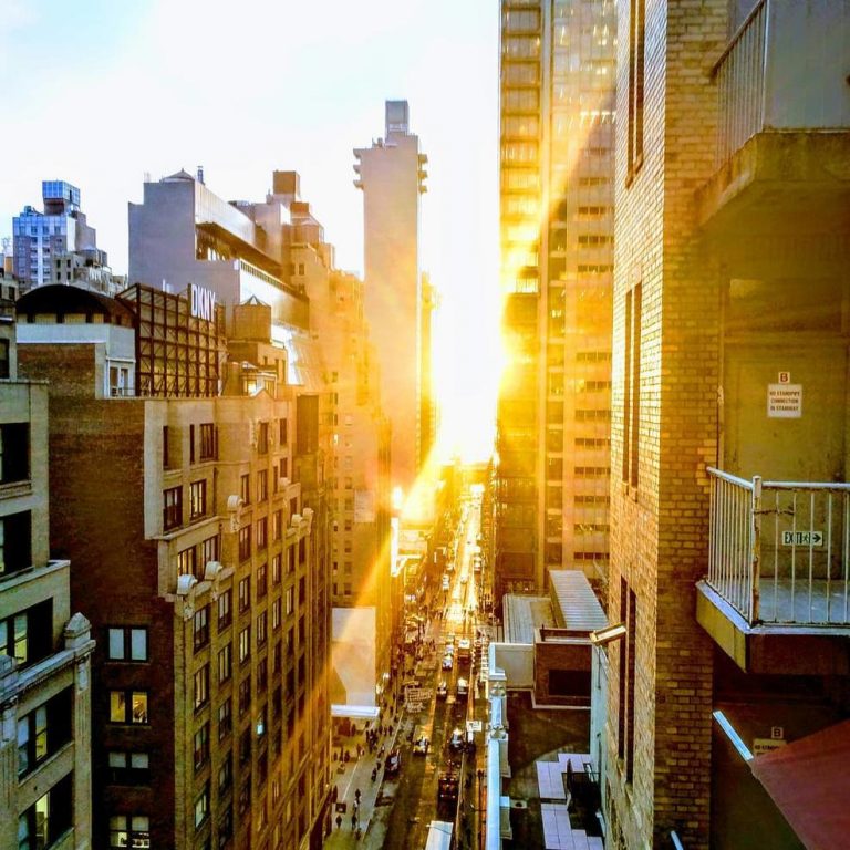 manhattanhenge new york