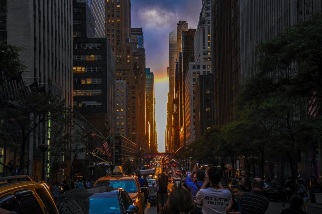 manhattanhenge new york