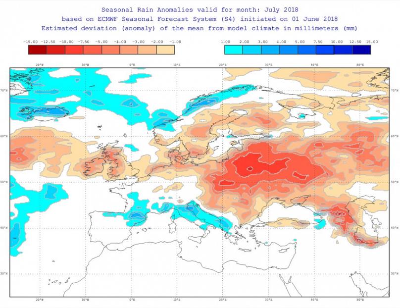 previsioni meteo estate europa