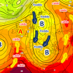 Previsioni Meteo, il ciclone sull’Italia spiana la strada a un freddo e anomalo corridoio nord/orientale: attenzione alla prossima settimana, maltempo estremo e temperature shock!