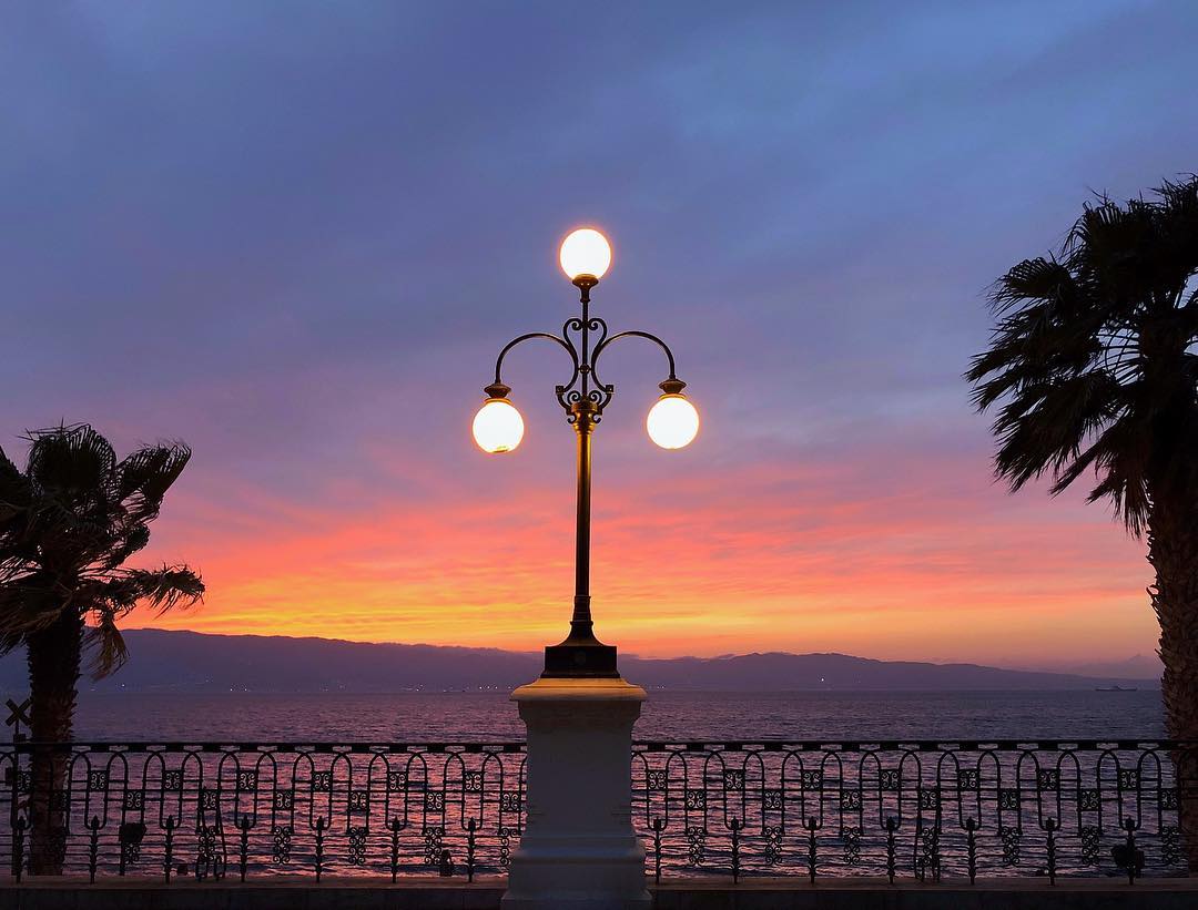 reggio calabria tramonto 1 giugno 2018