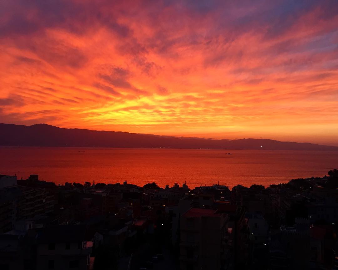 reggio calabria tramonto 1 giugno 2018