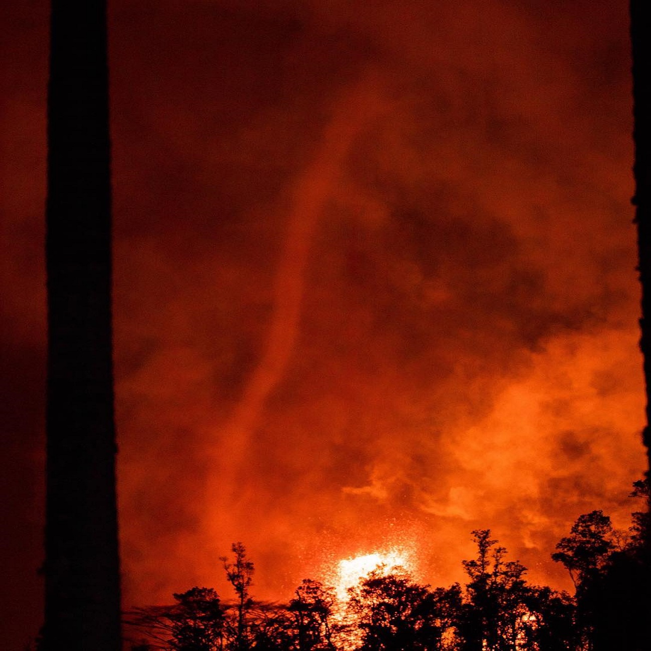 tornado vulcanico kilauea