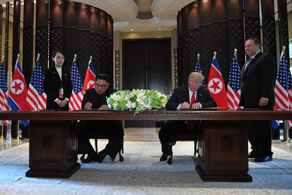 trump kim jong un usa corea del nord