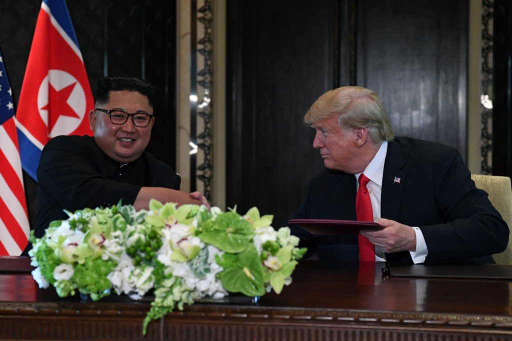 trump kim jong un usa corea del nord