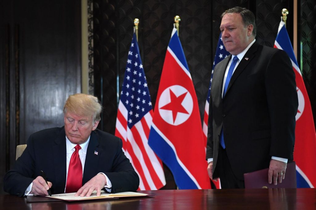 trump kim jong un usa corea del nord