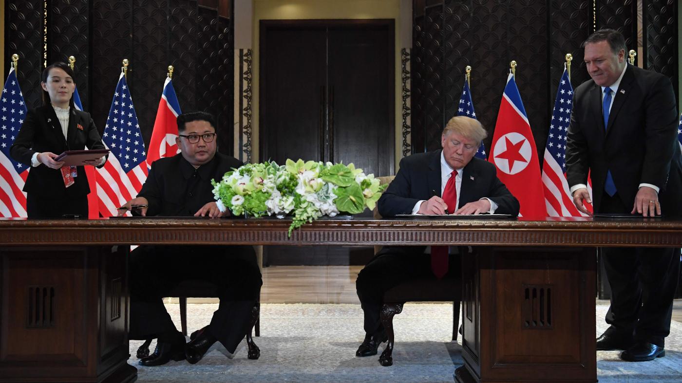 trump kim jong un usa corea del nord