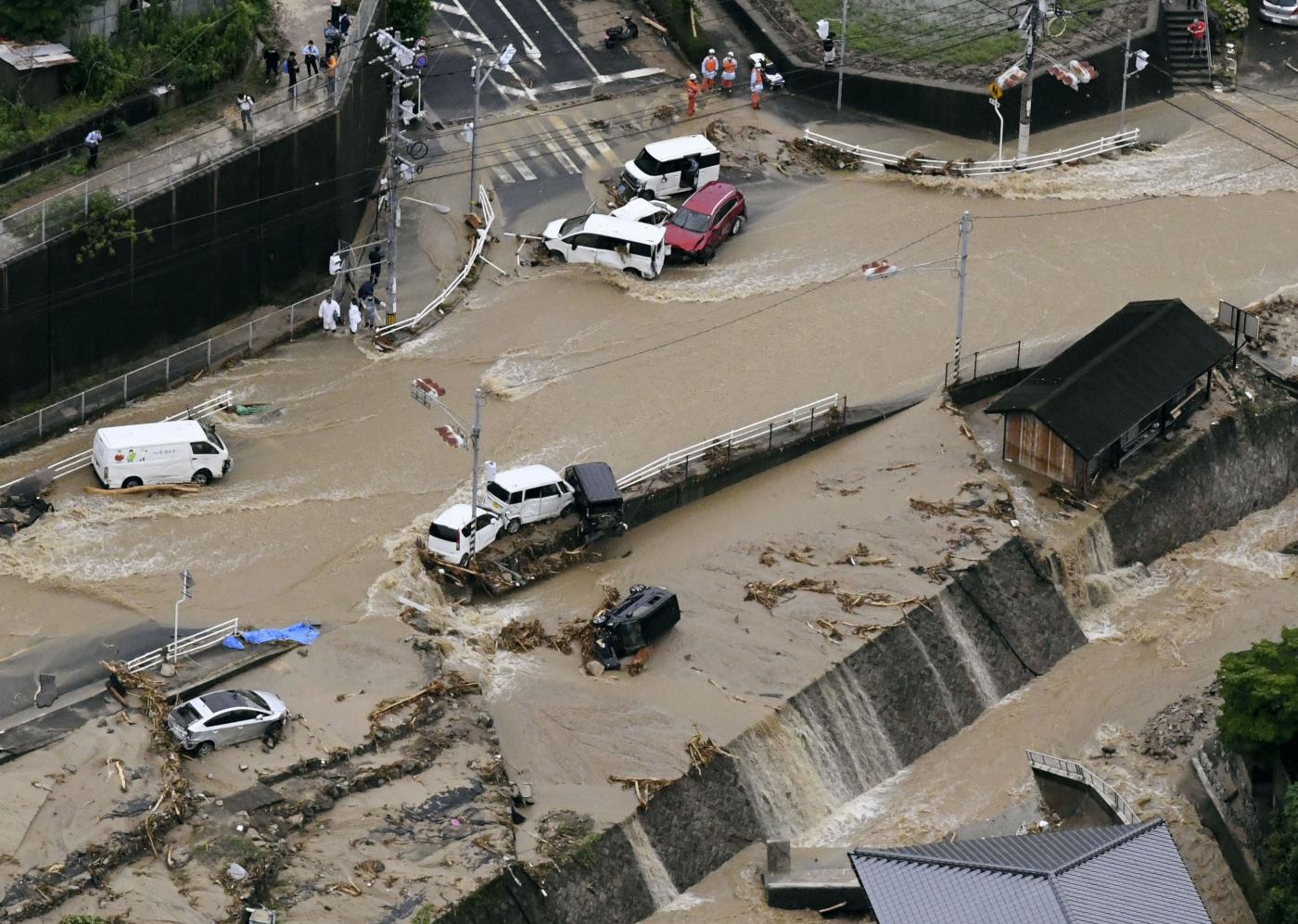 Alluvione Giappone