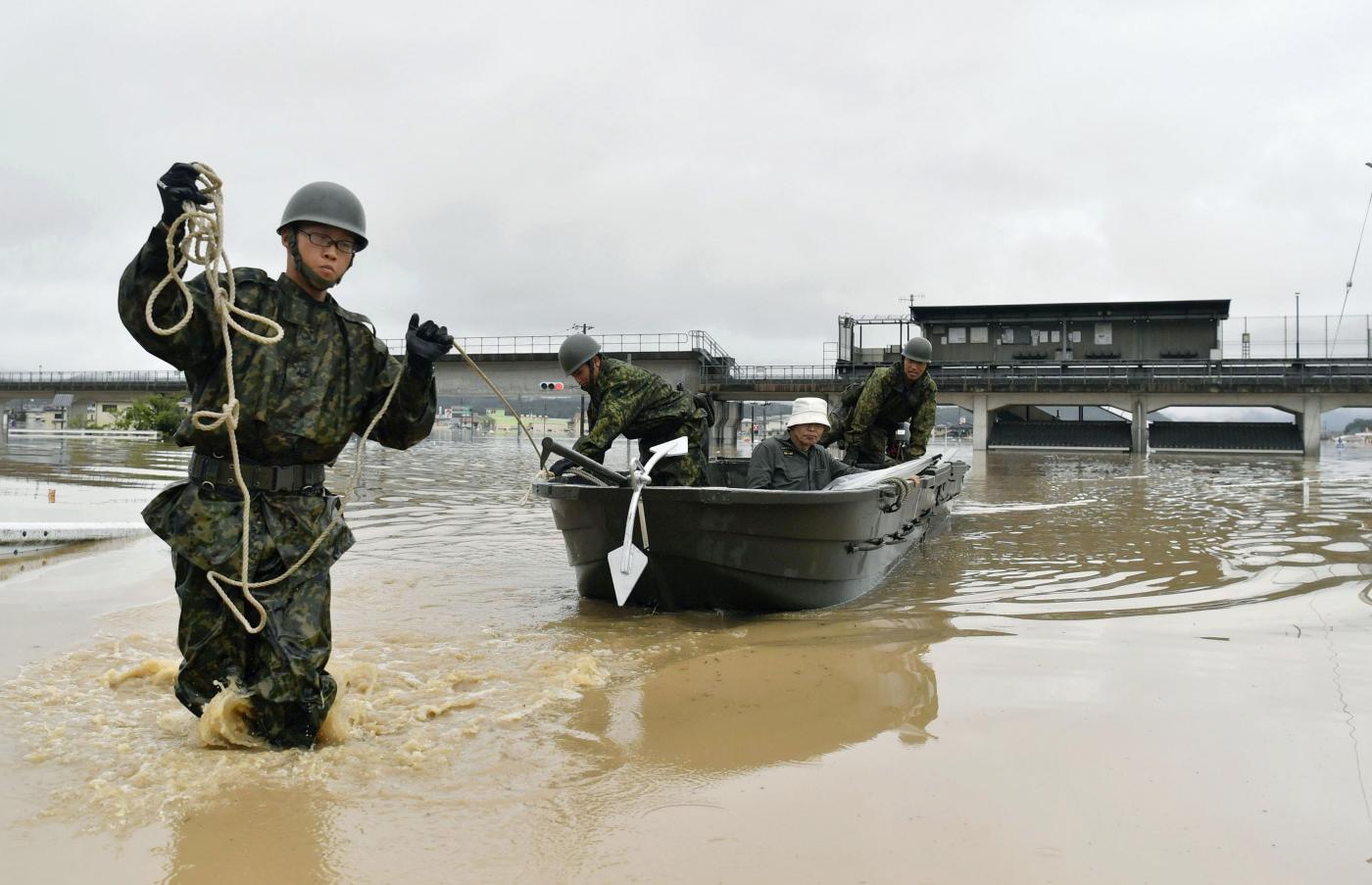 Alluvione Giappone