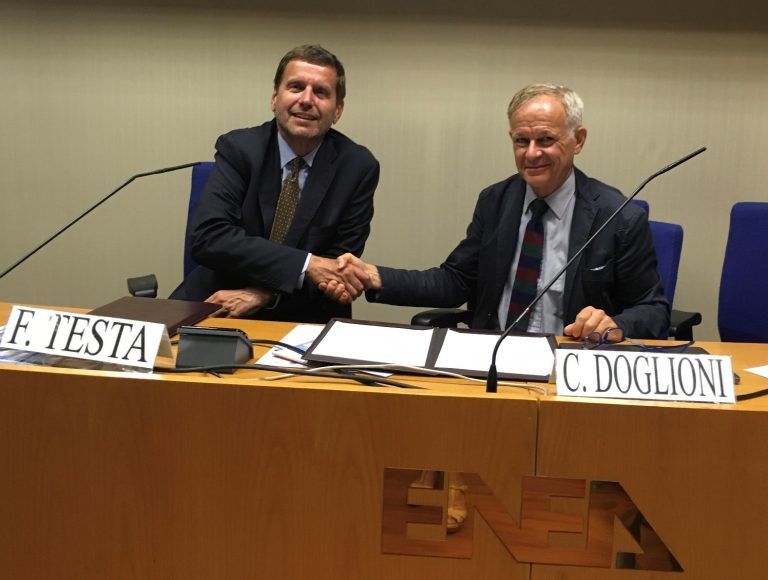 Firma accordo ENEA-INGV