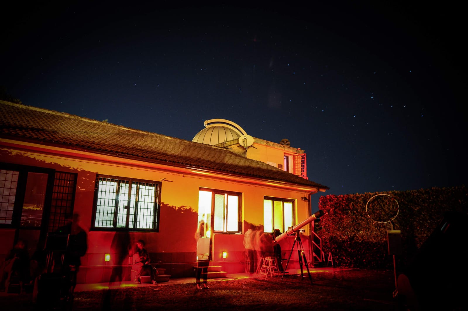 Parco astronomico giardino posteriore