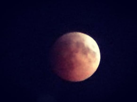 eclissi luna foto