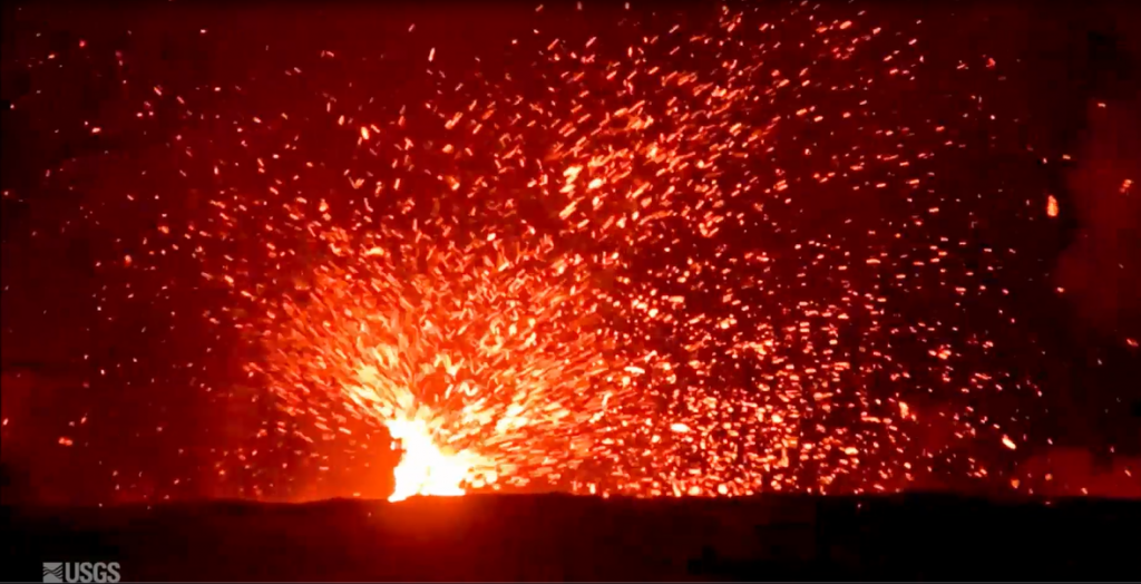 eruzione vulcano kilauea hawaii