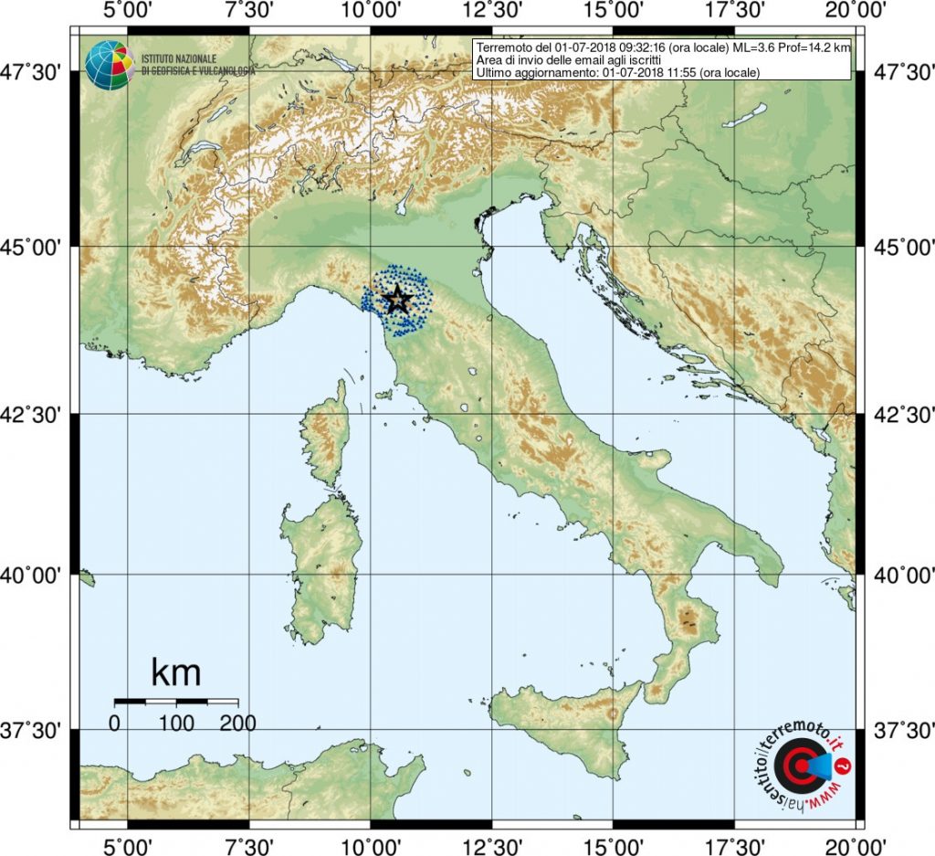 terremoto Modena