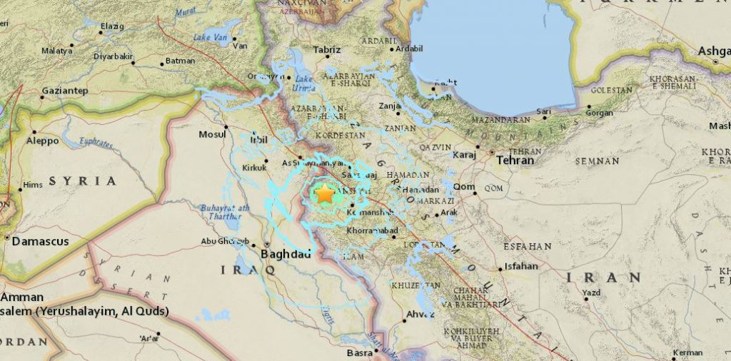 terremoto iran