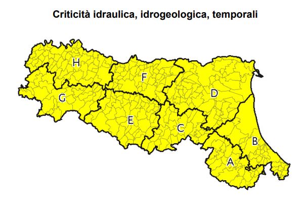 allerta meteo emilia romagna