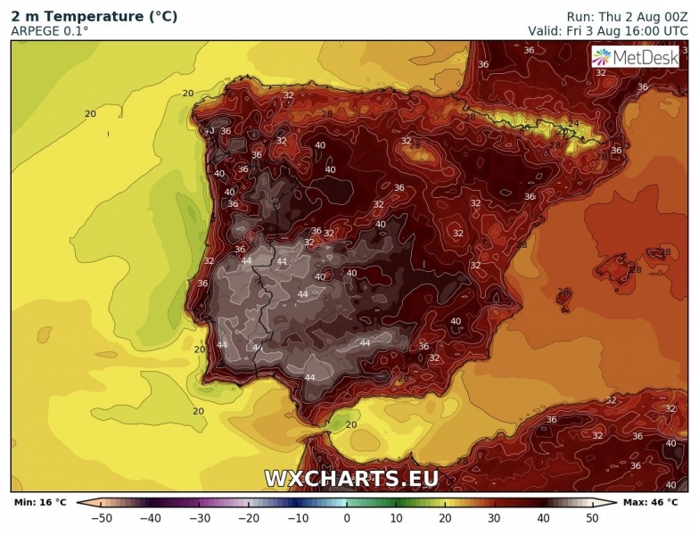 caldo europa agosto