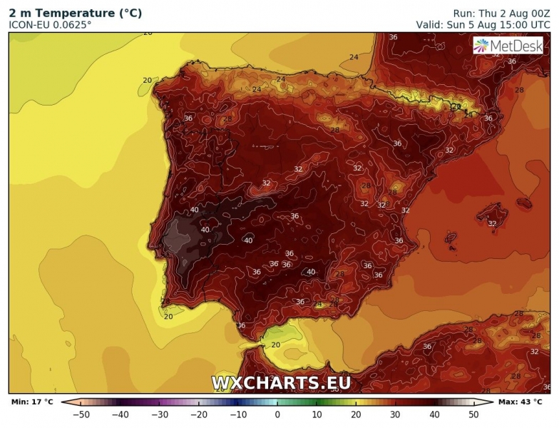 caldo europa agosto