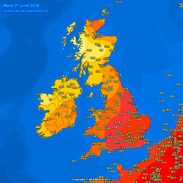 caldo europa temperature