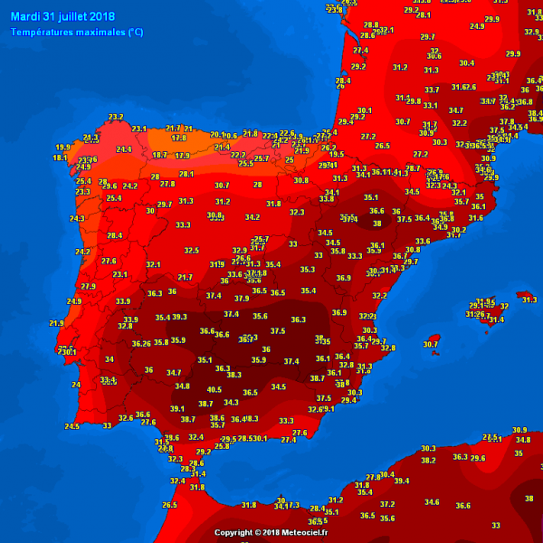 caldo europa temperature