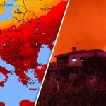 Al via un’altra ondata di super caldo in Europa: temperature roventi su gran parte del continente, forte maltempo in Francia e Germania [MAPPE]