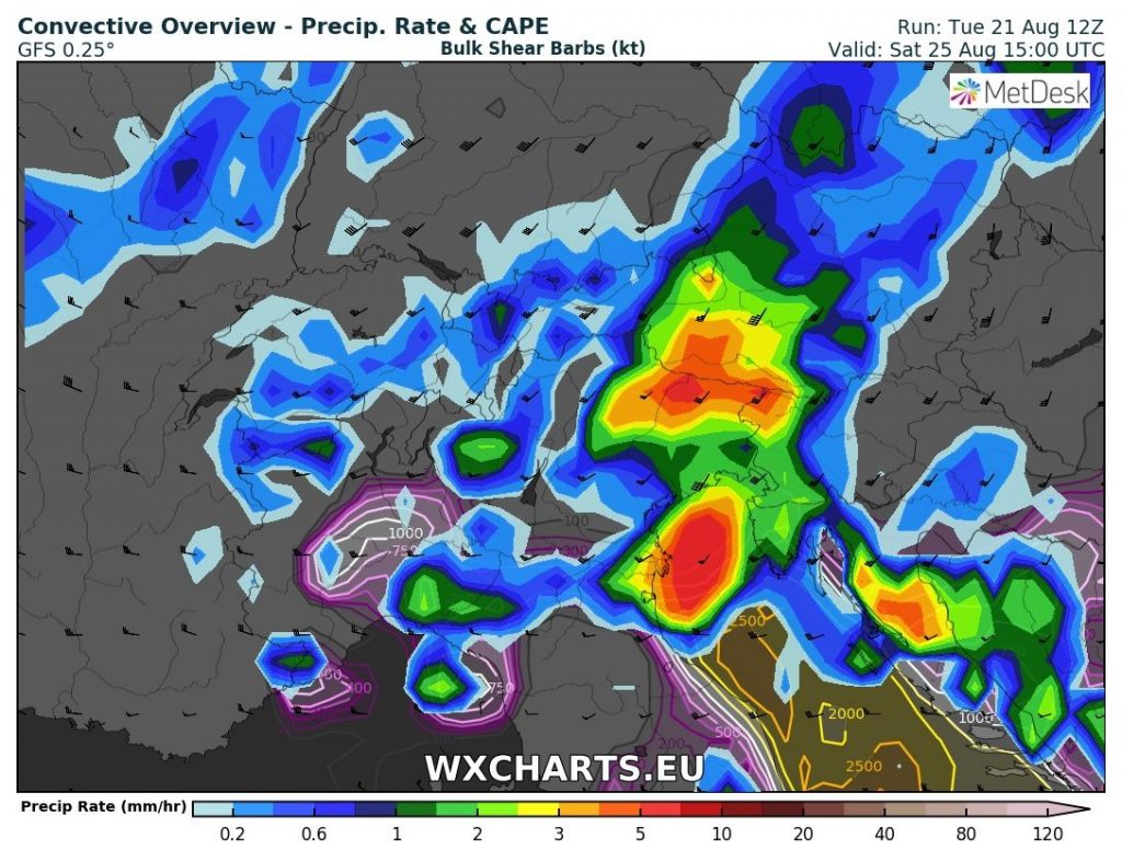 maltempo nord italia 24-26 agosto