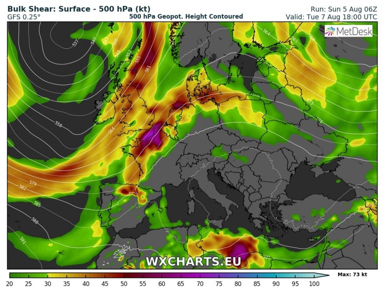 previsioni meteo europa 6-12 agosto 2018