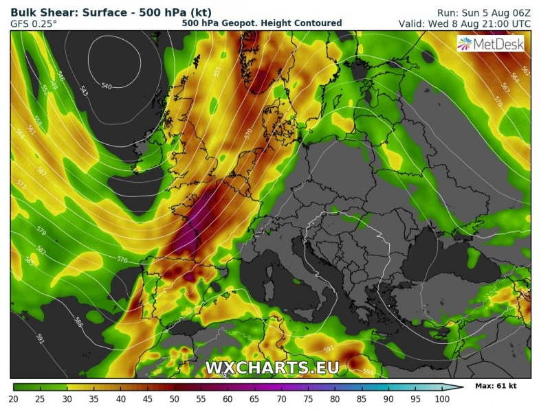 previsioni meteo europa 6-12 agosto 2018