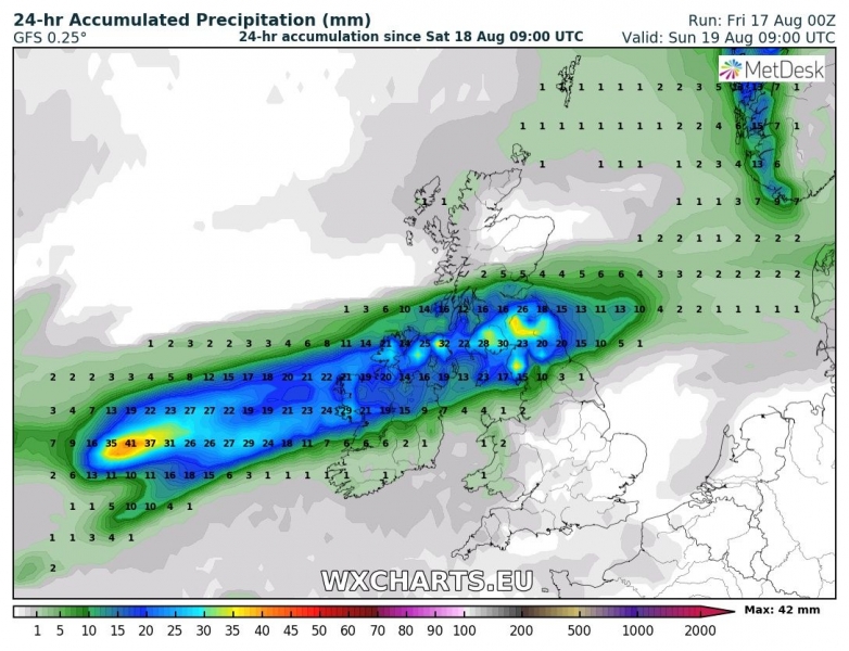 tempesta ernesto gran bretagna irlanda