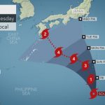 Giappone: la tempesta tropicale Soulik potrebbe diventare un potente tifone, minaccia per vita e proprietà [MAPPE]