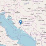 Forte scossa di terremoto in Bosnia-Erzegovina, al confine con la Croazia [DATI e MAPPE]