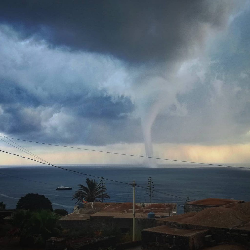 tornado pantelleria 4 agosto 2018