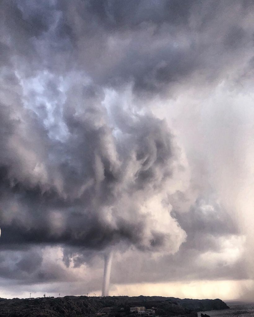 tornado pantelleria 4 agosto 2018