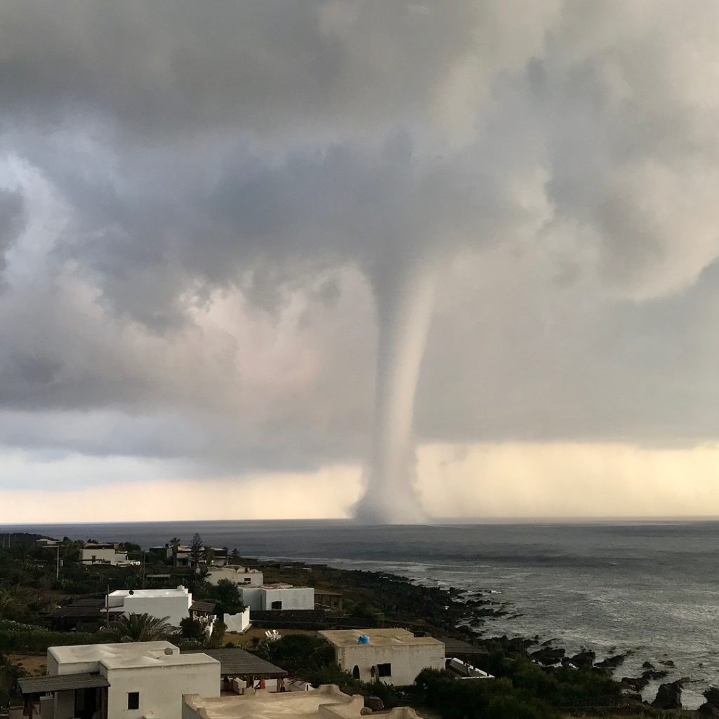 tornado pantelleria 4 agosto 2018