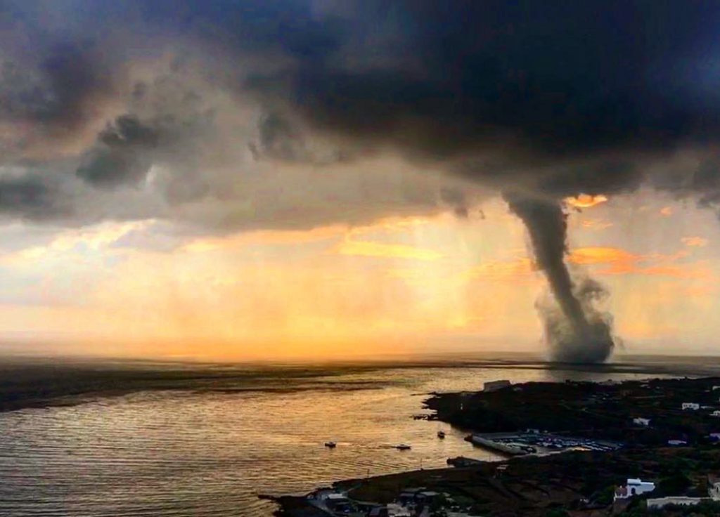 tornado pantelleria 4 agosto 2018