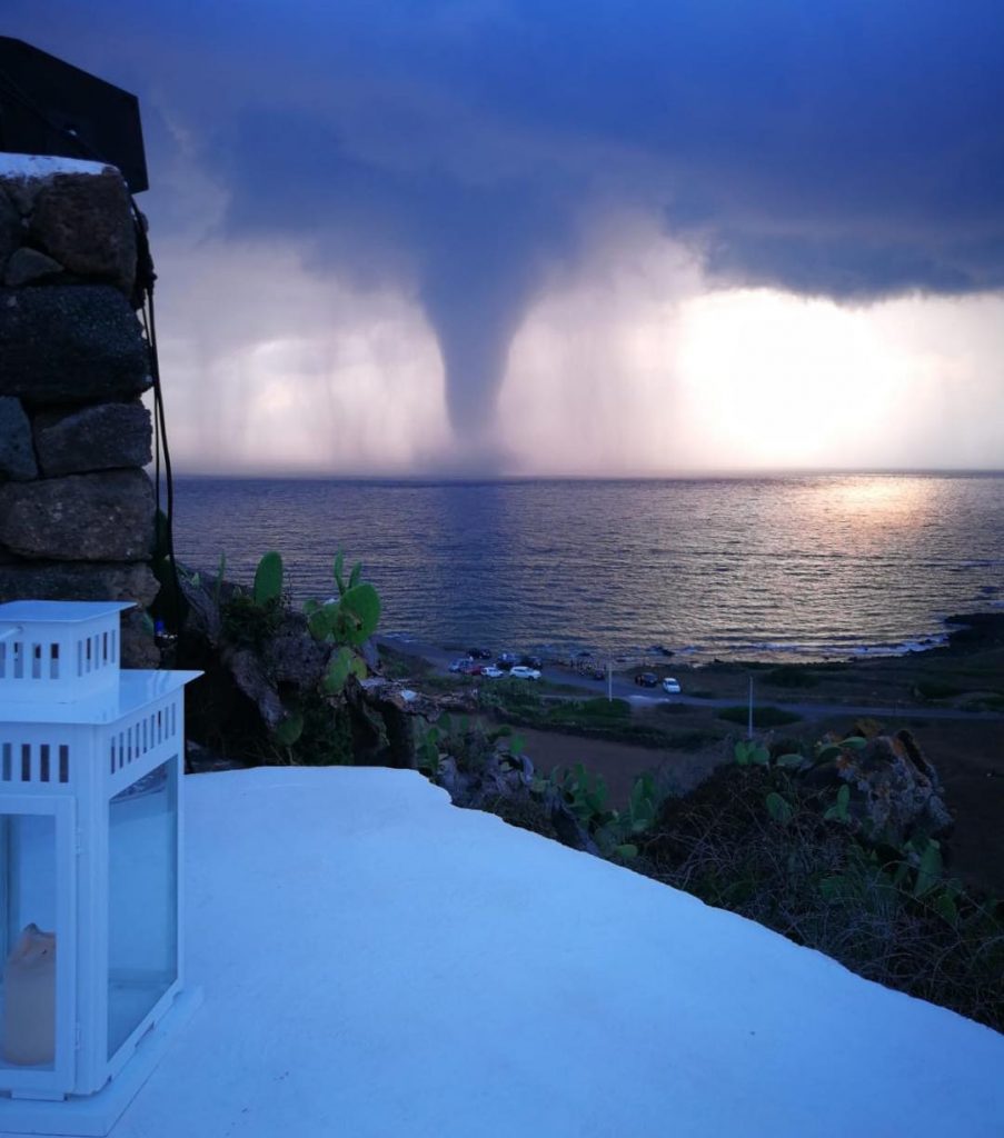 tornado pantelleria 4 agosto 2018