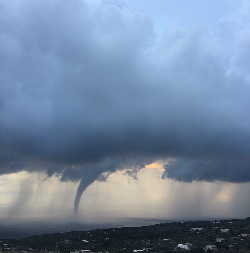 tornado pantelleria 4 agosto 2018