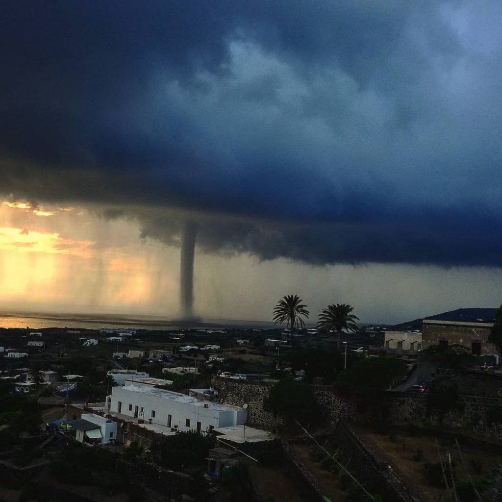 tornado pantelleria 4 agosto 2018